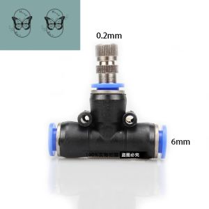 CGdailyToolsMix 6mm Slip Lock Quick Connector Atomization Misting Water Fog Mist Nozzle Garden Irrigation Sprinklers
