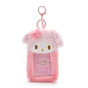 ZEEMIN Christmas and Halloween gifts Kawaii Cartoon Anime My Melody Kuromi Plush Card Holder Cute 3-inch Hello Kitty Cinnamoroll Backpack Pendant Keychain Girl Gifts