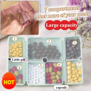 ttpr Creative Folding Small Pill  Box /Travel Carry Magnetic Box Nordic Four Color Flip-top