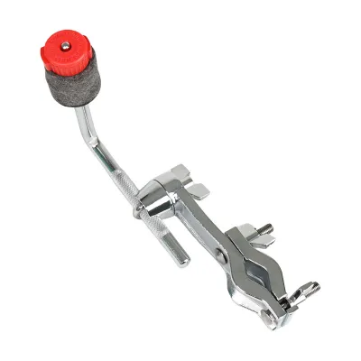 Portable Drum Set Mounting Clamp Cymbal Stand Extension Arm L Cymbal Clamp Percussion Accessories