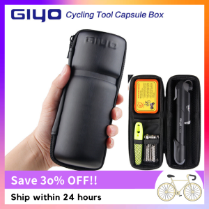 Kotak kapsul alat berbasikal GIYO baru memohon kotak penyimpanan basikal botol alat pembaikan Kit Set MTB Bike Storage Box basikal Pannier Bicicle