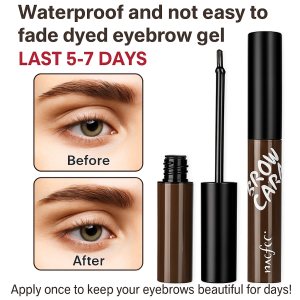 Colorfast Eyebrow Paste Waterproof Eyebrow Tinting Gel Tattooing Gel Tearaway Eyebrow Paste