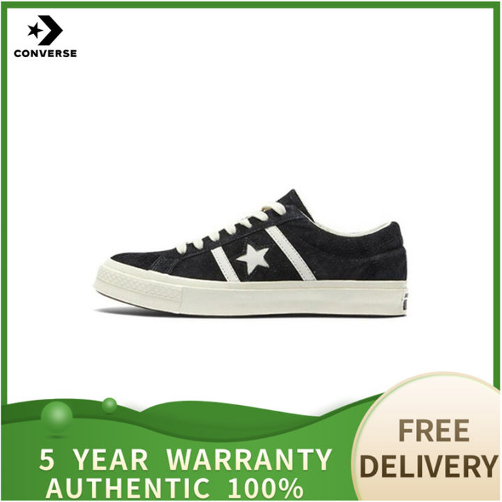 Genuine Special CONVERSE ONE STAR CHUCK TAYLOR Men s and Women s Canvas Shoe 163270C 5 year warranty Lazada .th