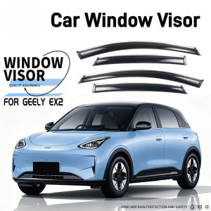 GEELY EX2 Custom Fit Car Wind Deflector Sun Rain Shield Durable Exterior Accessories