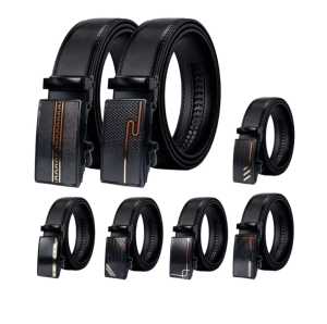 OBRAL Ikat Pinggang Pria Leather PU / Sabuk Pria Bahan PU Fashion Belt