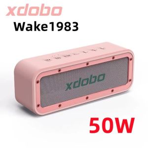 Loa Bluetooth Xdobo Wake1983 Di Động Công Suất 40W Không Dây Siêu Bass Chống Nước IPX7 Loa Siêu Trầm Âm Thanh Nổi 360 Độ TWS - Bảo Hành 12 Tháng