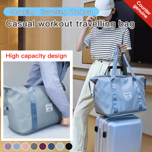 Waterproof Portable Yoga Sports Duffle Bag Large Capacity Travel Gym Bag