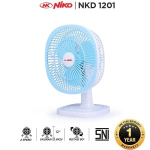 Niko NKD1201 Kipas Angin Lantai / Meja 2 in 1 - 12 inch - FREE ONGKIR Jabodetabek