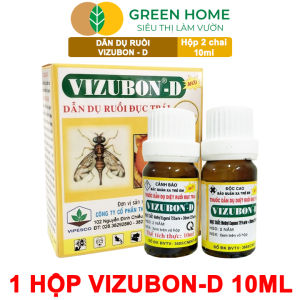 Chế Phẩm Dẫn Dụ Ruồi Vàng Đục Trái VIZUBON-D GreenHome 10ml Không Cần Phun Xịt An Toàn Cho Ngườii