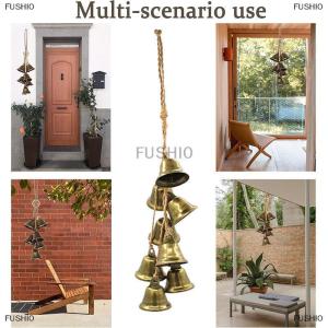 [COD] FUSHI0 Witch Bell Protection For Door Knob Hanger Wind Chime Witchy Thing Clear Negative Energy Witchcraft Supplies For Boho Home Decor