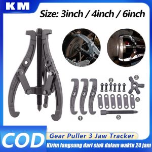 3 Jaw Bearing Puller Treker 3 Kaki 6/4/3 Inch Gear Puller 3 Jaw Tracker Bearing Puller 3 Arm Kunci Treker CVT Treker Bearing Treker Magnet