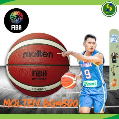Molten BG4500 Basketball - Professional Performance Indoor/Outdoor Certified Size 7