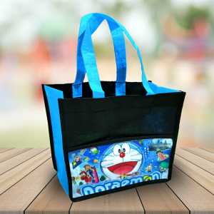 Tas Hadiah Ulang Tahun Anak Motif Kartun Beragam - Warna Ceria isi 50pcs