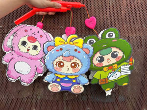 Combo 10 LỒNG ĐÈN trung thu MẪU MỚI 2025 có pin hát nhạc loại Nhựa Lắp Ráp 2 Mảnh