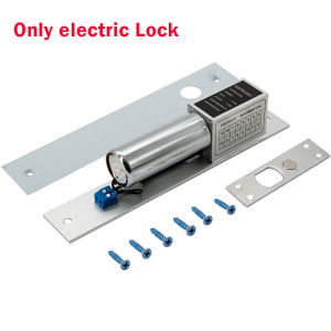 Boland 2 Wires DC12V Electric Lock Magnetic  Stainless Steel Safe Simple Electric Bolt Fail Safe Secure Bolt Mortise Door Lock