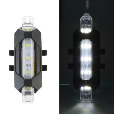 ApexRide Lampu Sepeda Gunung Tahan Air Dapat Diisi Ulang USB Lampu Belakang Peringatan Sepeda Lampu Belakang LED Sepeda untuk Skuter Listrik