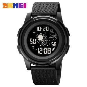 Jam Tangan Pria Skmei Digital Sport Watch Waterproof with EL Lights 5 Bar Montre Home - 1883