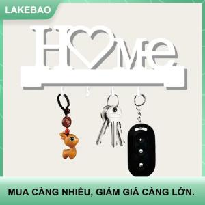 【LAKEBAO】 Nhà tình yêu hình chủ chốt với móc-không khoan treo tường kim loại tổ chức cho phòng khách trang trí giá treo chìa khóa Móc Treo Tường