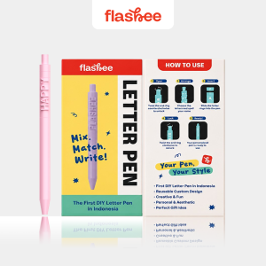 Flashee Pulpen Nama Pulpen Bisa Custom Nama Sendiri Pen Karakter Bisa COD