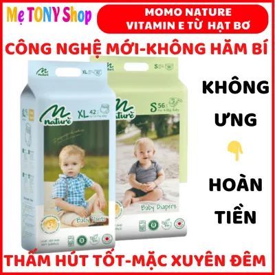 [Mua3-TặngKhănƯớt]Bỉm Tã Dán/Quần Xuất Nhật Momo DIAMOND/MomoTARO/Momo NATURE Đủ Size(Siêu Thấm-Chống Hăm)