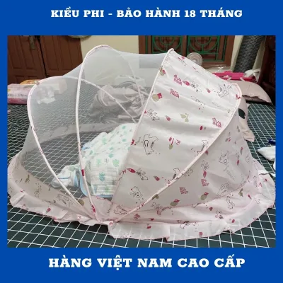 Màn chụp tự bung cho bé Kiều Phi - Mùng chụp tự bung gấp gọn cho bé trẻ em sơ sinh (0-3 tuổi) chống muỗi