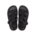 CROCS รองเท้าแตะผู้หญิง BROOKLYN LUXE GLADIATOR SANDAL รุ่น 209557060 - BLACK/BLACK. 