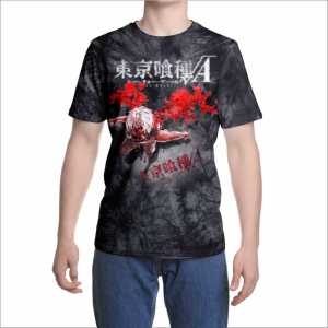 Kaos 3D 3 Dimensi Kaneki Kn Tokyo Gh0ul Premium Bangkok Thailand