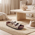 XES BSLM61084 Ladies Slip On Sandals ( Black / Brown / Grey ). 