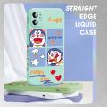 Hontinga Casing Case For Infinix Note 30 5G Note30 Pro 4G Case Cartoon Anime Doraemon Square Original Liquid Soft Silicone Edge Pattern Rubber Case Full Cover Camera Protection Cases Back Cover Phone Casing Softcase For Girls. 