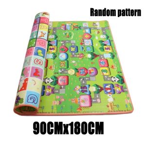(BUY 1 TAKE 1)Double Sided Baby Crawling Mat Kids Playmat Baby Climbing Pad safety For Home Odorless Whole Patchwork Foldable Kids Foam Floor Mat Family Size