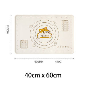 Kitchen Silicone Baking Rolling Pastry Mat Thickening Non-Stick Silicone Pastry Mat Kneading Rolling Dough Pad Sheet Kitchen Tools Heat Resistance For Bread Candy Cookie Making-152c4c8b