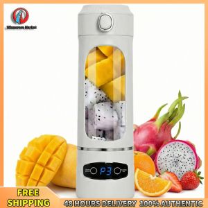 Winnereco Rechargeable Household Juicer for Outdoor & Gardening Use Portable Multi-Functional Kitchen Appliance with Stylish Color Options