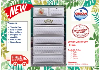 Orocan Drawer 6Layer (FREE DELIVERY within METRO MANILA only)