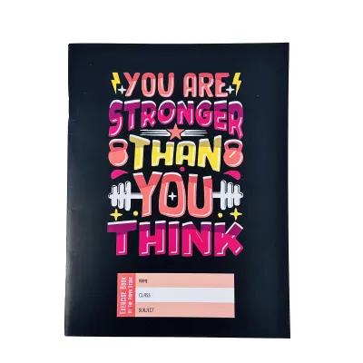 A5 Notebook Exercise Jotter Book Memo Diary Creative Book with Lines for School Stationery x 5 books (bundle set)
