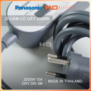Ổ cắm có dây Panasonic 2500W WCHG24332W WCHG243322W chính hãng