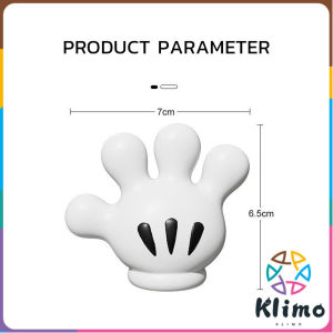 Klimo Creative Hand Shape Wall Hanging Toothbrush Holder Paste Hooks Home Decor
