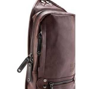 SLINGBAG PRIA BERBAHAN KULIT SAPI | URBAN STYLE