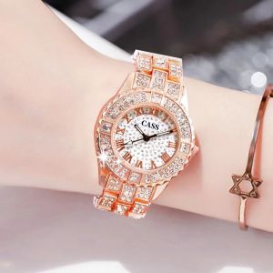 Jam Tanga Wanita Jam Tangan Wanita Kecil Tahan Air Terlaris Di Pabrik Penjualan Langsung Jam Tangan Wanita Berlian Penuh Mewah Ringan
