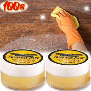 Dizoey 100/25g Beeswax Furniture Polish Wear-resistant Furniture Care Wood Floor Maintenance for Wood Musical Instrument and Wood Furniture