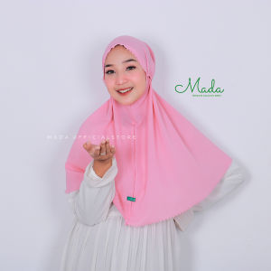 Hijab Bergo Maryam Lasercut / Hijab Instan / Kerudung Bahan Diamond by Mada.Officialstore
