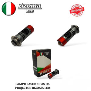 Lampu Utama Motor LED Rizoma H6 Laser + Kipas Pendingin High Low Universal Matic Dan Bebek