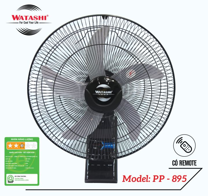 Quạt treo tường hiệu WATASHI : PP-895 | Lazada.vn