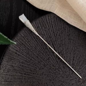 Chinses Style Hairpin for Women Metal Vintage Elegant Hair Stick 2024 New Women Chinses Qipao Hanfu Hairpin