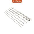 [COD] EHBqna Silver Round 304 Stainless Steel Capillary Tube Pipe 250mm Hollow Circular Tube. 