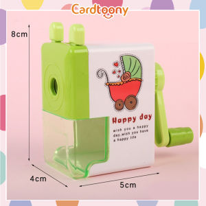 Serutan Rautan Meja Putar Mini Pensil Lucu Imut Pencil Sharpener Gambar Hewan