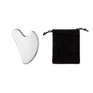 Stainless Steel Gua Sha Board Portable Body Massager Face Lifting Beauty Tool For Tighten Skin