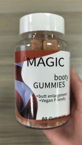 Plant Extract Butt Gummies Beauty Supplement Fruit Flavor Chewable Gummies Daily Nutrition