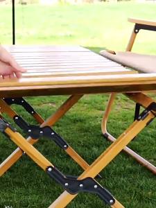 พับเก็บได้ โต๊ะปิกนิก โต๊ะสนาม พับได้ โครงเหล็ก อเนกประสงค์ แคมป์ปิ้งปิกนิก