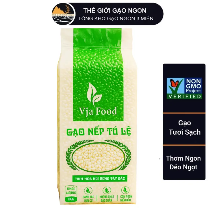 Gạo nếp nương Tú lệ hảo hạng túi 1kg