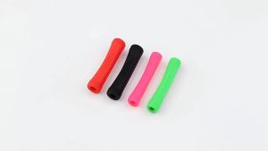 4pcs Bicycle Frame Paint Protective Rubber Sleeve Anti-friction Brake Shift Cable Protect Cover